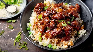 Air Fryer version of one our most popular recipes EVER! | Air Fryer Sesame Chicken 😋