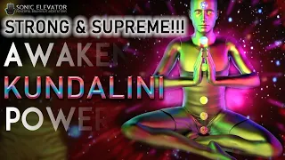 Strong Kundalini Meditation Music (AWAKEN INNER POWER MEDITATION) Binaural Beats Psychedelic Music