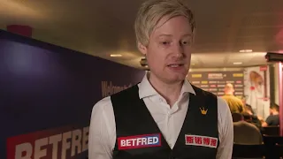 Neil Robertson on his 147 " My mum was in the crowd."