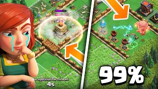 CREO QUE CLASH OF CLANS ME ODIA PORQUE NO ENTIENDO ESTA MALA SUERTE😭 | Mis 2 mayores fails  #53