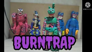 Как слепить burntrap из пластилина. Из fnaf security breach.