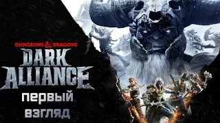 Dungeons & Dragons: Dark Alliance первый взгляд | Dark Alliance геймплей