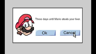 3 Days until Mario steals your liver (Animated)