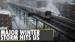Record-breaking storm unleashes travel havoc on US Northeast | World News | WION News