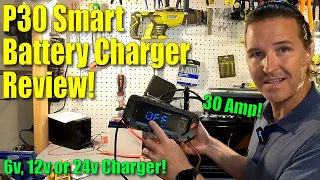 P30 Battery Charger Review.  Feels cheap, but does the job!