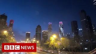 Streets of Beijing back to life after Covid - BBC News