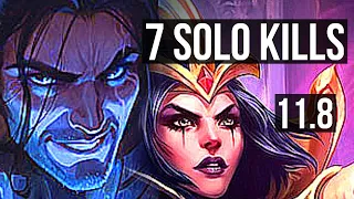 SYLAS vs LEBLANC (MID) | 17/0/3, Legendary, 7 solo kills, 300+ games | EUW Master | v11.8