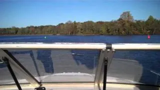 1996 Donzi Inside Boat Cruising