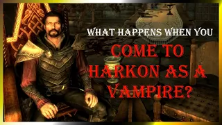 Skyrim - Meeting Harkon as a Vampire