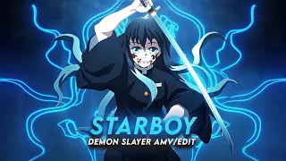 Starboy I Tokito Muichiro Demon Slayer [AMV / Edit] Alight Motion Free Preset @6ft3 Quick Edit !