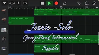 JENNIE - SOLO | GarageBand Instrumental Remake