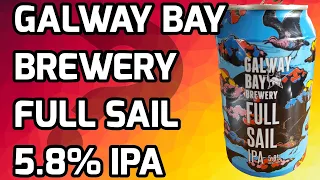 Galway bay brewery Full Sail Ipa. My View on this Brew. Irish brewery craft beer review.