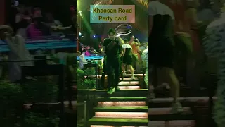 Party Hard Khaosan Road Bangkok Thailand 2022 Disco #shorts #short