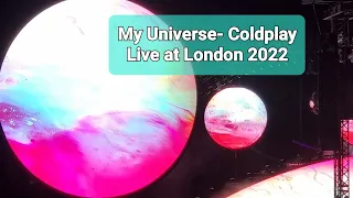 My Universe- Coldplay (featuring BTS) - Wembley Arena Concert 2022