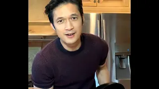 Harry Shum jr. & Chef Nuit IG live cooking Pad Thai 17/12/2020