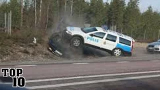 Top 10 Craziest Police Chases Caught On Camera