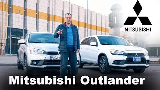 Обзор MITSUBISHI Outlander в двух РАЗНЫХ КОМПЛЕКТАЦИЯХ