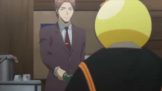 Ansatsu Kyoushitsu (Assassination Classroom) - Deep Chat Between Koro-Sensei And Principal Asano