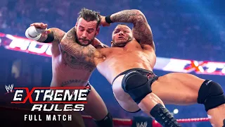 FULL MATCH — CM Punk vs. Randy Orton — Last Man Standing Match: Extreme Rules 2011