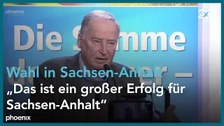 Wahl Sachsen-Anhalt: Statement von Alexander Gauland am 06.06.21