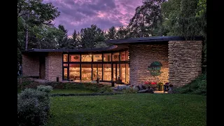 Frank Lloyd Wright  Le abitazioni Usoniane Parte 10 _HERBERT JACOBS SECOND HOUSE