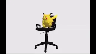 Pikachu spinning to Dancing in the Moonlight for 10 hours