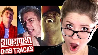 AMERICANS REACT TO ALL SIDEMEN DISS TRACKS IN ORDER (for the first time)