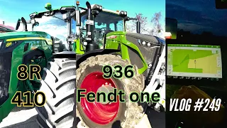 Vlog #249 Dünger streuen mit Fendt 936 one. Ich hol den 8R 410 ab!