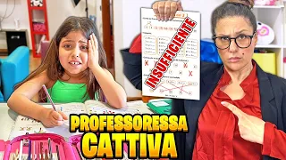 LA NUOVA MAESTRA GIORGIA DIVENTA CATTIVA E METTE IN CASTIGO ILARY CHE SI ARRABBIA E SI VENDICA!