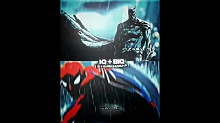 Batman || comic vs spider-man || comic