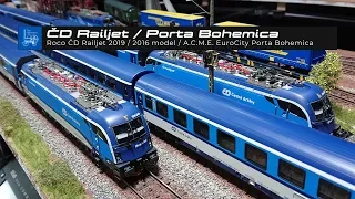 Roco ČD Railjet 2019 / Porta Bohemica - VLOG81