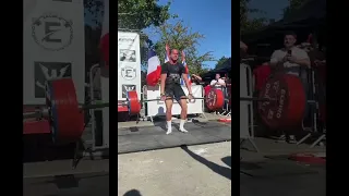 Mattis 320kg Deadlift at World Ultimate Strongman Championships -90kg