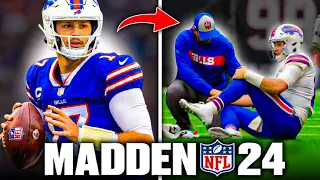 Madden CURSE is Back: Josh Allen OUT For Season - Prediction