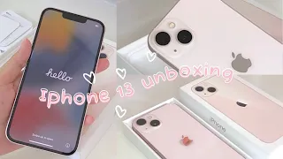 Unboxing IPHONE 13 (Pink, 128gb) + Accessories  + Camera test / Đập hộp Iphone 13 Hồng / Veniee