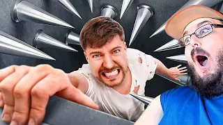 World's Most Dangerous Trap! (Crazy $1,000,000 MrBeast Video!) REACTION!!!