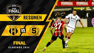 Resumen: Alajuelense 1-0 Saprissa / Final Ida / Clausura 2024