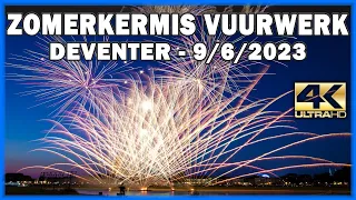 ⁽⁴ᴷ⁾ Deventer Zomerkermis Vuurwerk 2023 - Dutch Fireworks Professional