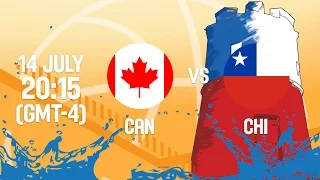 Canada v Chile - Full Game - Group B - 2016 FIBA Americas U18 Women's Championship