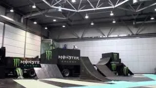 MOTORRAD MESSE LEIPZIG 2014 - MONSTER Trial Show