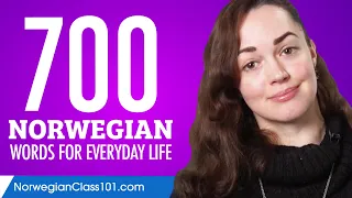 700 Norwegian Words for Everyday Life - Basic Vocabulary #35