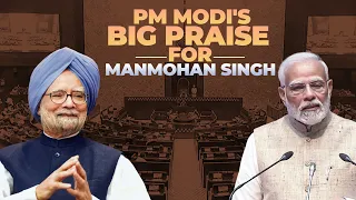LIVE: “Manmohan Singh strengthened democracy…” PM Modi's farewell to retiring MPs in Rajya Sabha