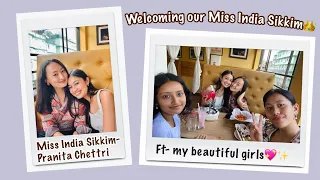 | Welcoming our Miss India Sikkim 👑✨ | Sikkim diaries✨ | Pema Choden Bhutia |