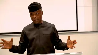 Prof. Yemi Osinbajo Delivers Remarks On Nigeria’s Energy Transition Plan at Imperial College, London