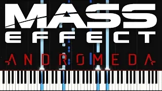 Mass Effect: Andromeda - Heleus (Galaxy Map) | Synthesia Piano