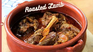 Sumptuous Slow-Roasted Lamb Leg in a Clay Pot | A Delectable Easter Special Feast - Pabs Kitchen