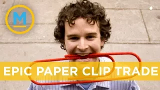 How this man traded a paper clip for a house! | Your Morning