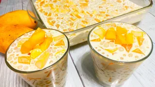 Mango Tapioca recipe | Manga at sago panlasang Filipino Pinoy dessert