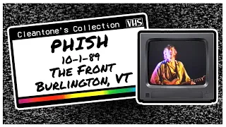 Phish (10/1/89) The Front, Burlington, VT [VHS/SBD]