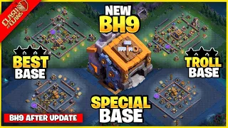 BEST BH9 BASE LINK, BH9 ANTI 2 STAR BASE, BH9 TROPHY PUSHING BASE, BH9 (2 STAGE) (CLASH OF CLANS)