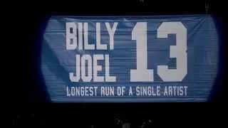 Billy Joel Honored With Banner At MSG (January 9, 2015)